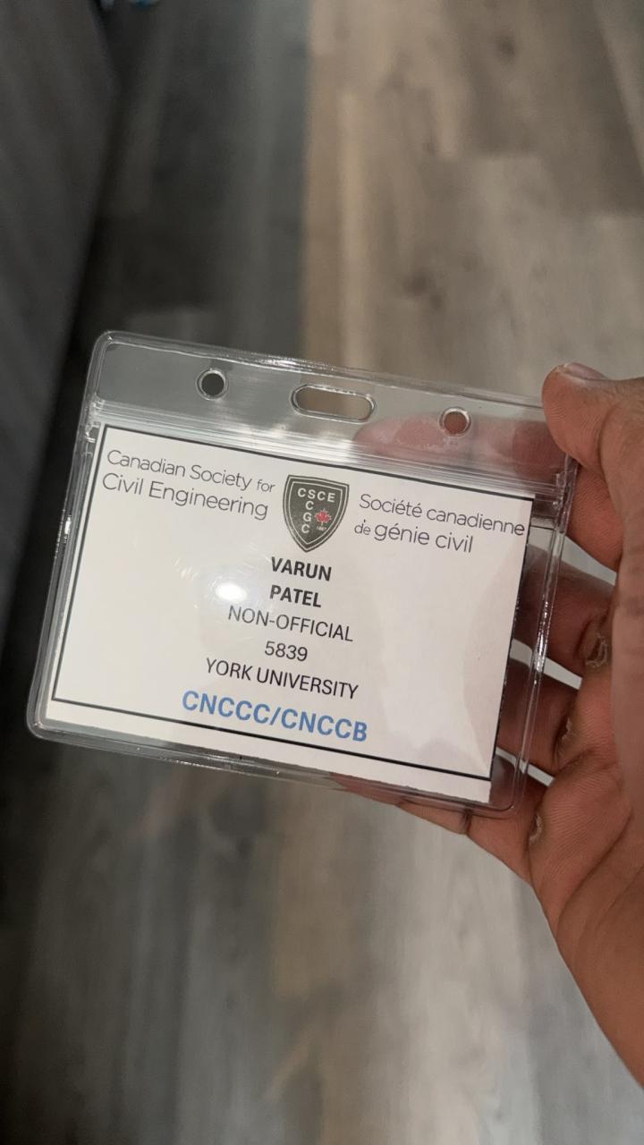 CSCE credentials — Canadian National Concrete Canoe Competition.