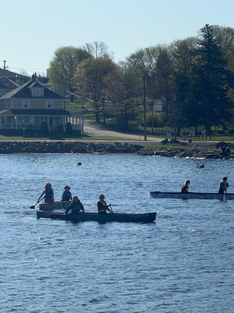 Race day on the water in Moncton, NB.